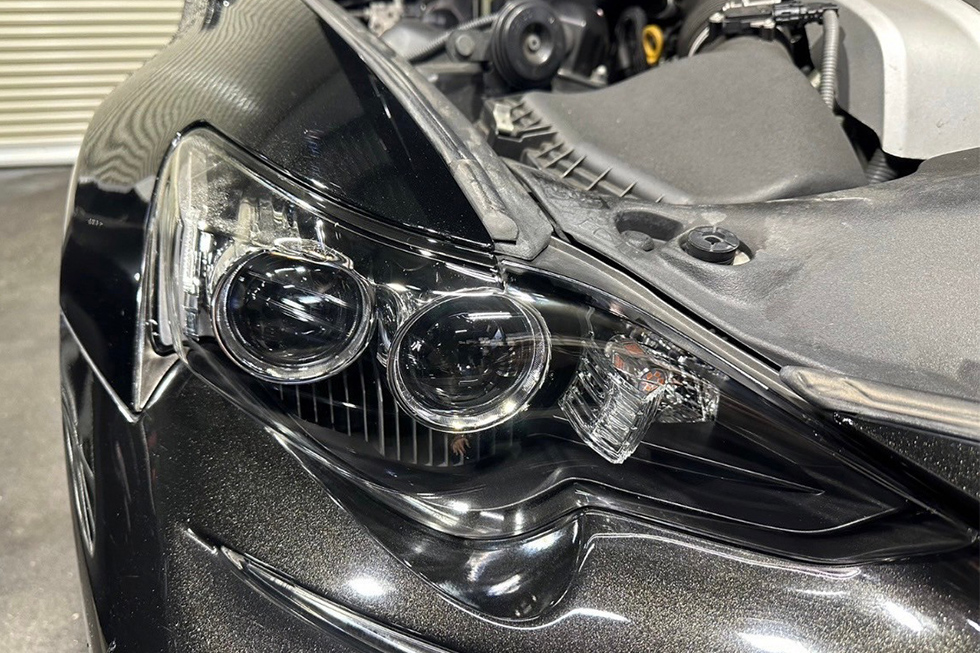 ヘッドライトコーティング